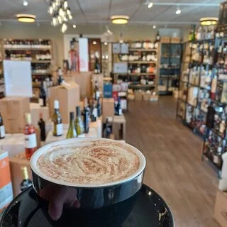 Billede af en kop kaffe